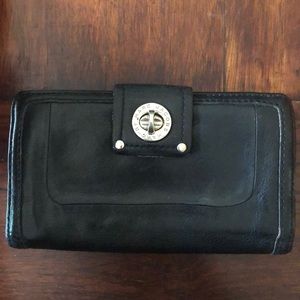 •Marc Jacobs• black leather wallet
